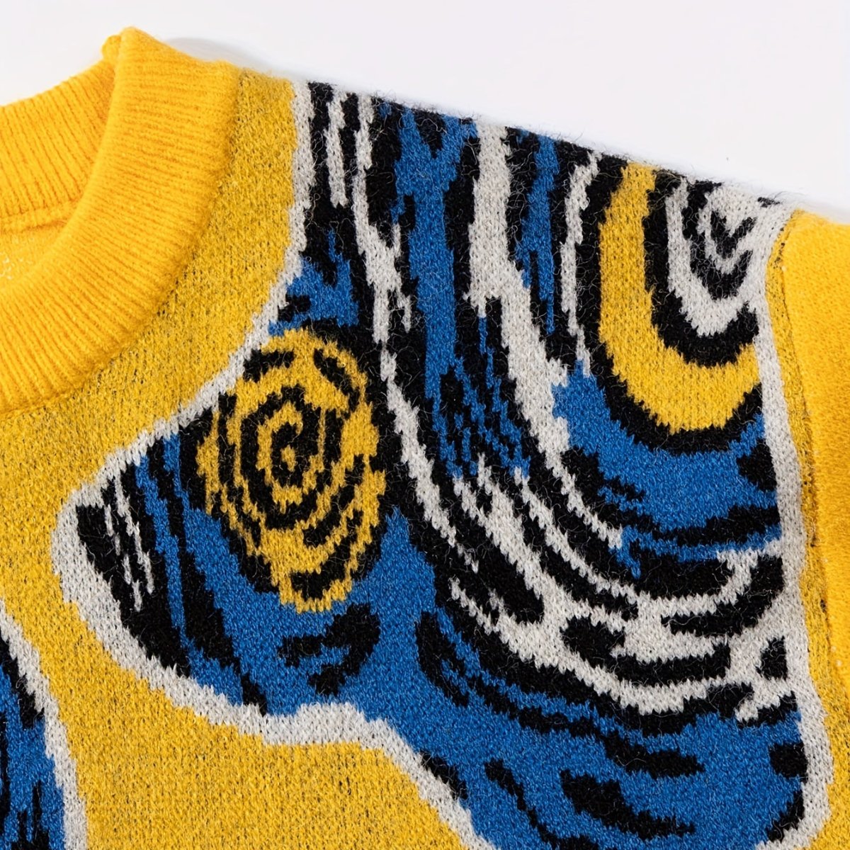 Van Gogh's Galaxy Gate Knit Sweater