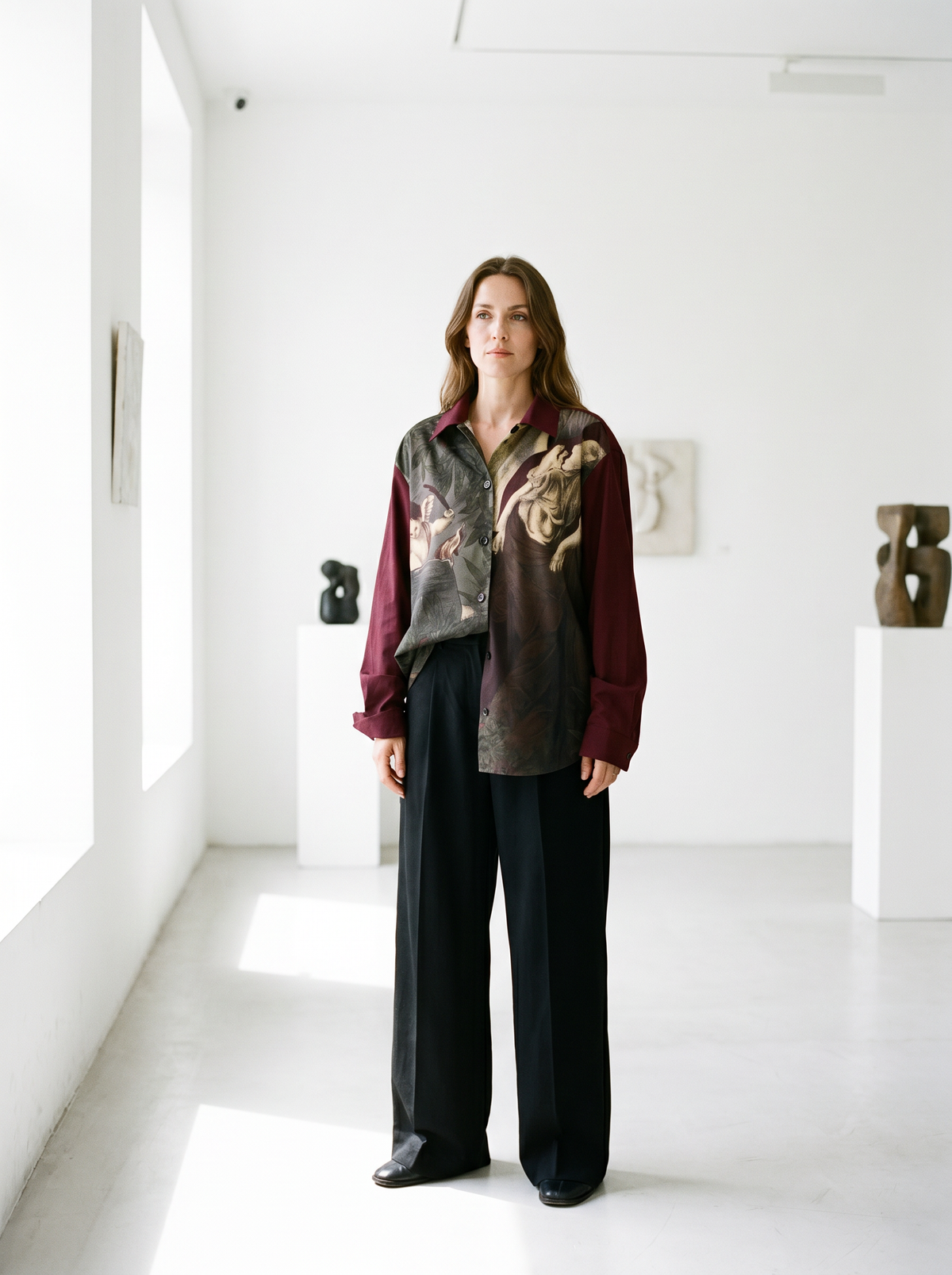 The Archive Blouse — worn, gallery editorial