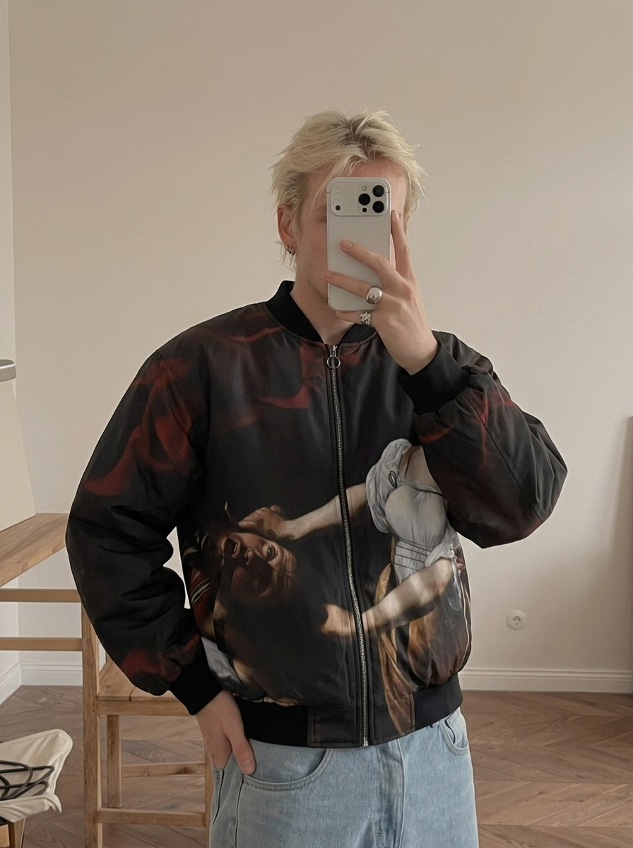 Judith Beheading Holofernes Bomber Jacket