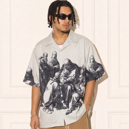 Renaissance Archive Camp Collar Shirt