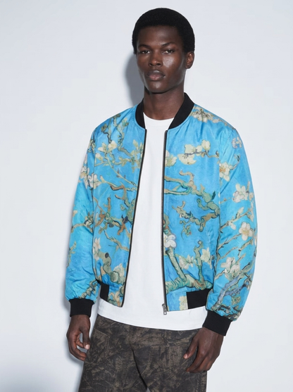 Almond Blossom Bomber Jacket