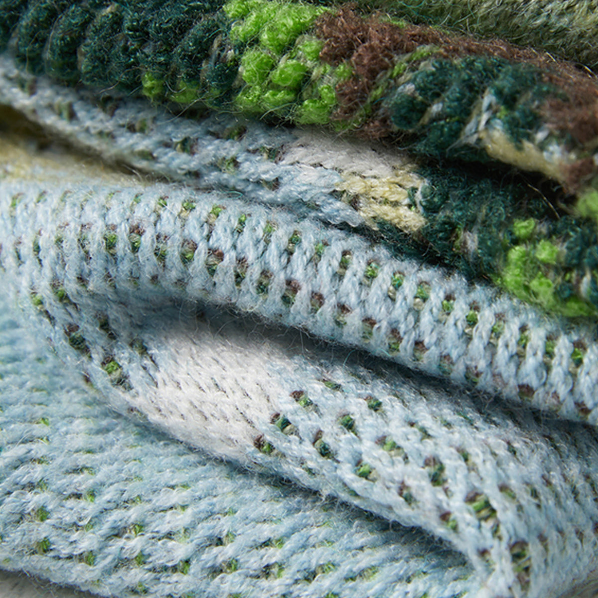 Green Wheat Field with Cypress Sweater