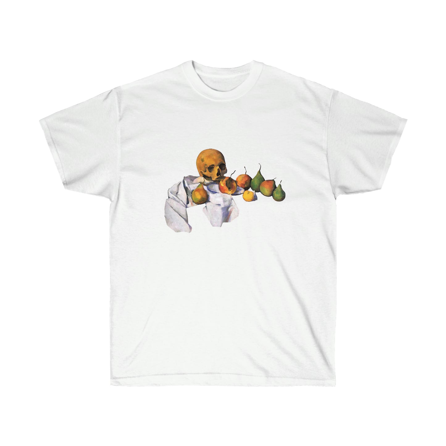 Paul Cézanne Still Life with Skull collage T-shirt