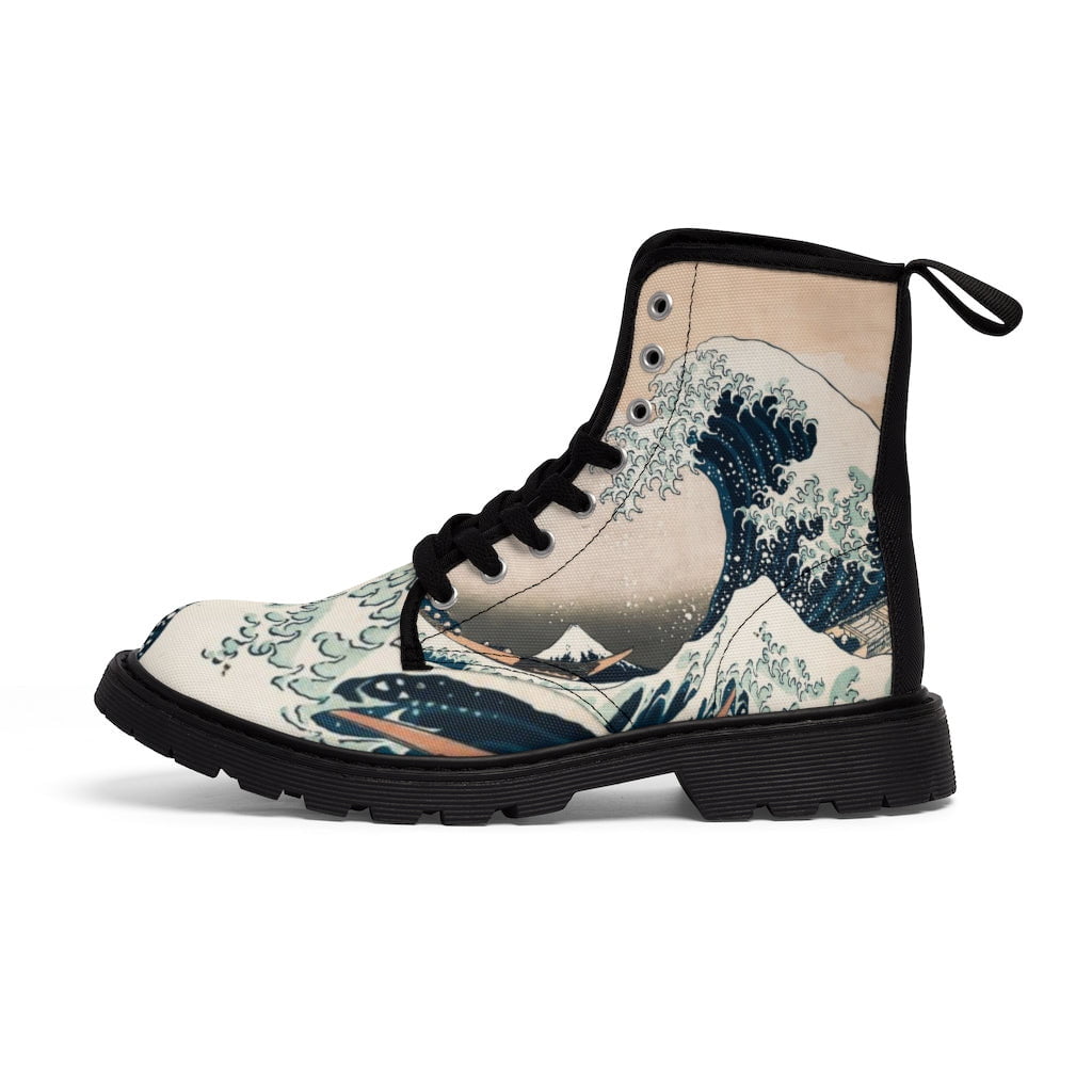 Hokusai The Great Wave off Kanagawa Boots – Galartsy