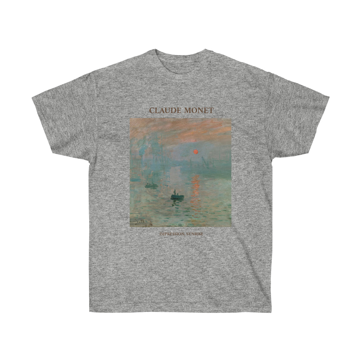 Claude Monet Impression, Sunrise T-shirt