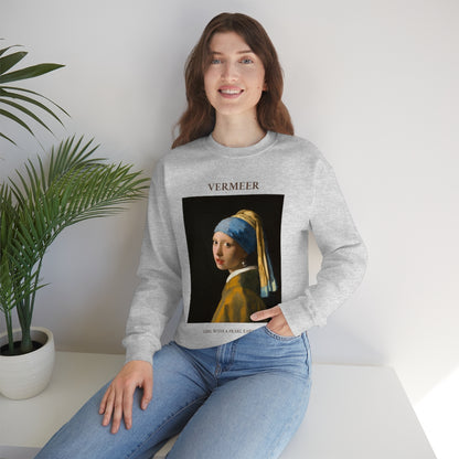 Vermeer Girl with a Pearl Earring Sweatshirt 