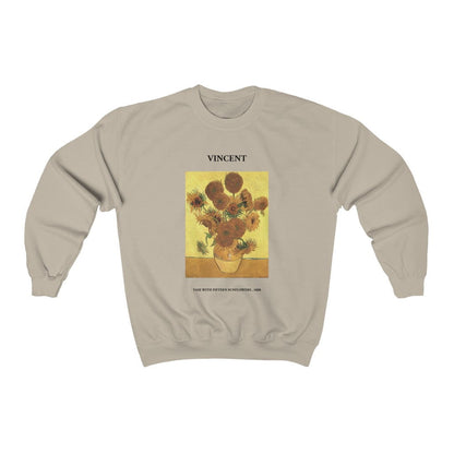 Vase Vincent van Gogh avec quinze tournesols Sweatshirt