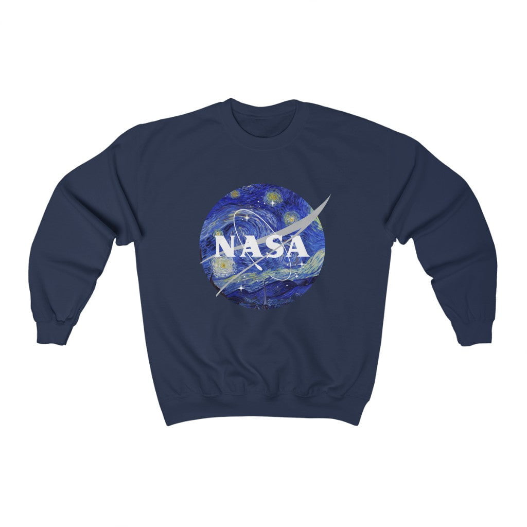 Nasa van gogh on sale sweatshirt