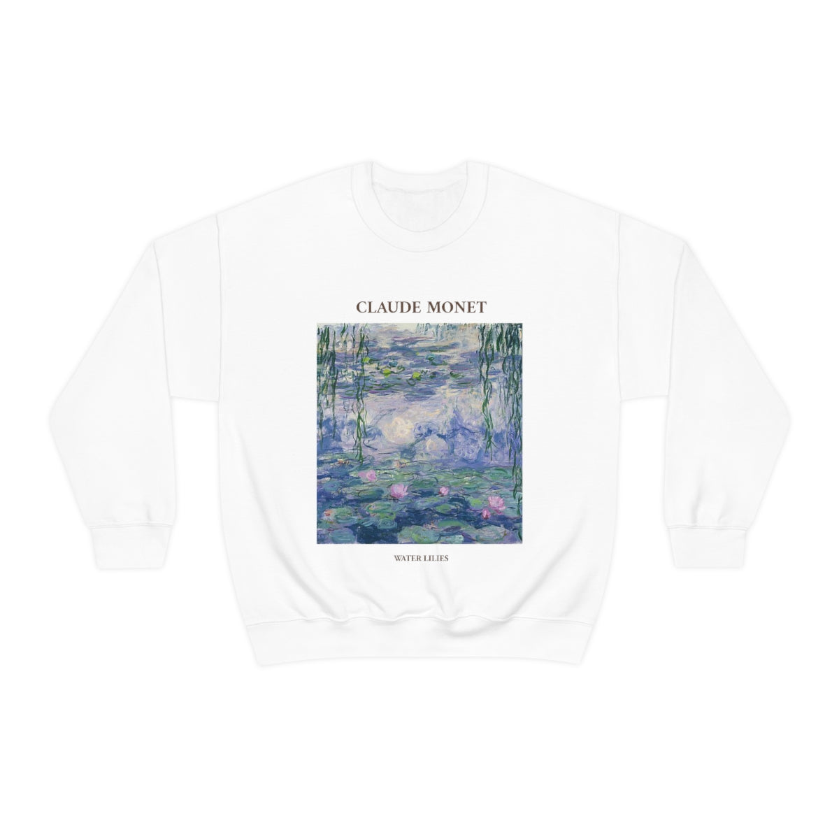 Claude Monet Water Lilies Sweatshirt