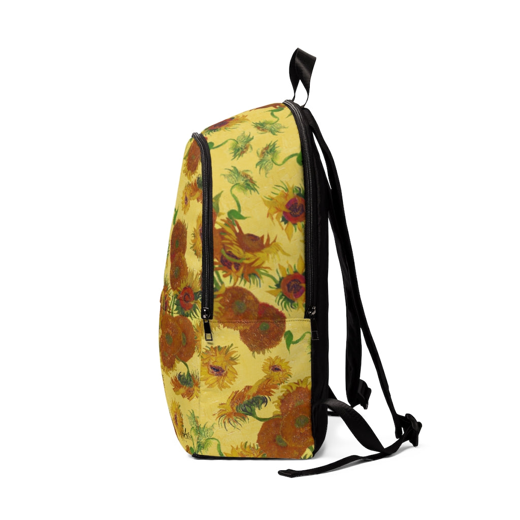 Sunflowers van gogh backpack – Galartsy