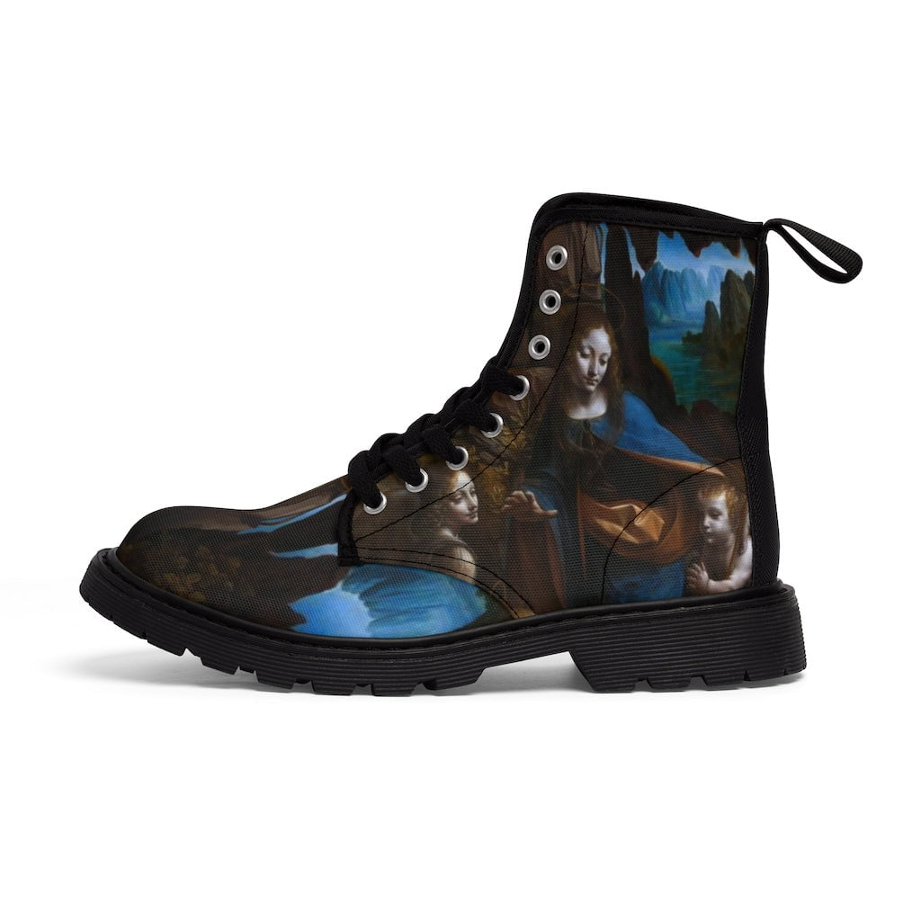 Leonardo Da Vinci Virgin Of The Rocks Boots