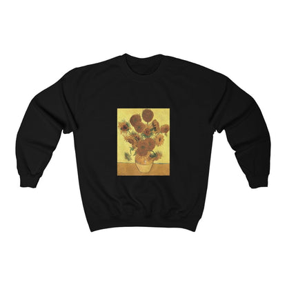 Vincent van Gogh Vase with Fifteen Sunflowers Sweatshirt