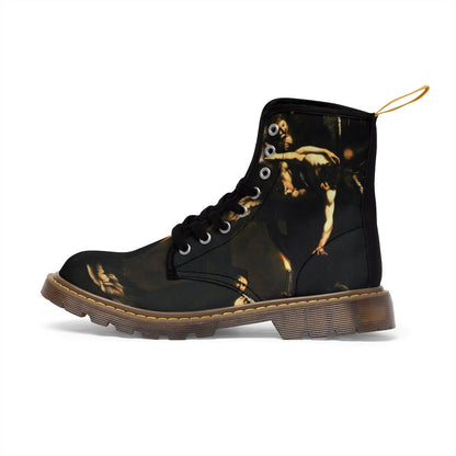 Seven works of mercy Canvas Boots
