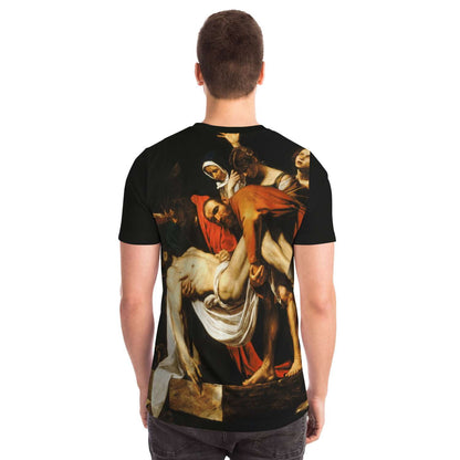 Tee-shirt La mise au tombeau du Christ CARAVAGGIO