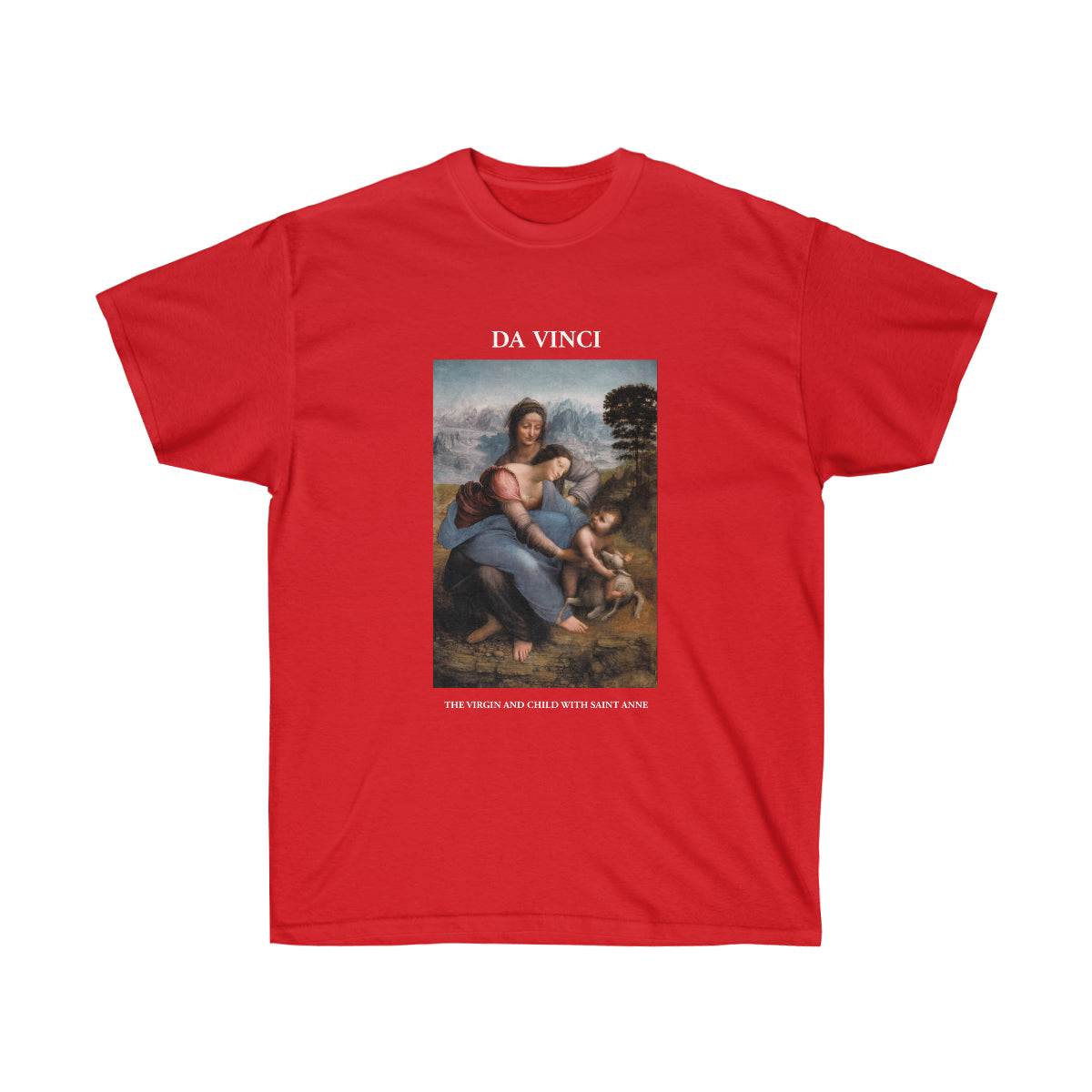 Leonardo da Vinci The Virgin and Child with Saint Anne T-shirt