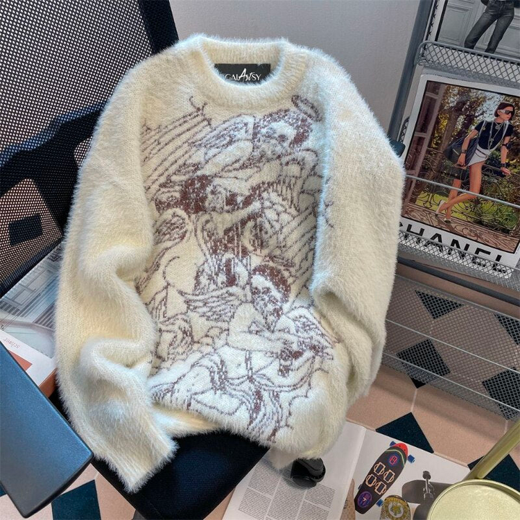 Renaissance Angel Knitted Sweater