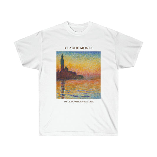Camiseta Claude Monet San Giorgio Maggiore al anochecer 