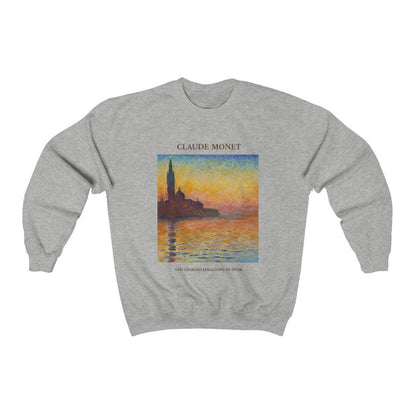 Claude Monet San Giorgio Maggiore at Dusk Sweatshirt