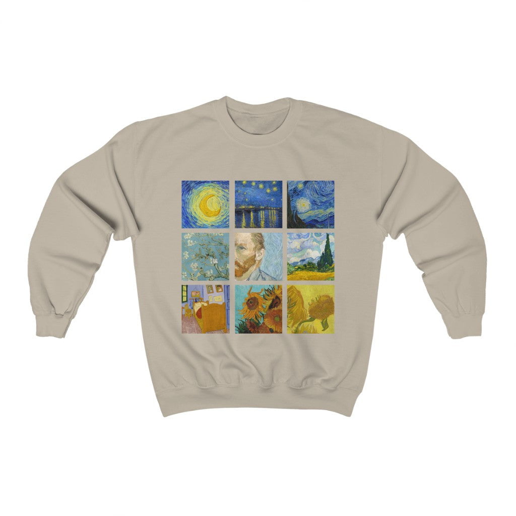 Van Gogh Greatest hits Sweatshirt