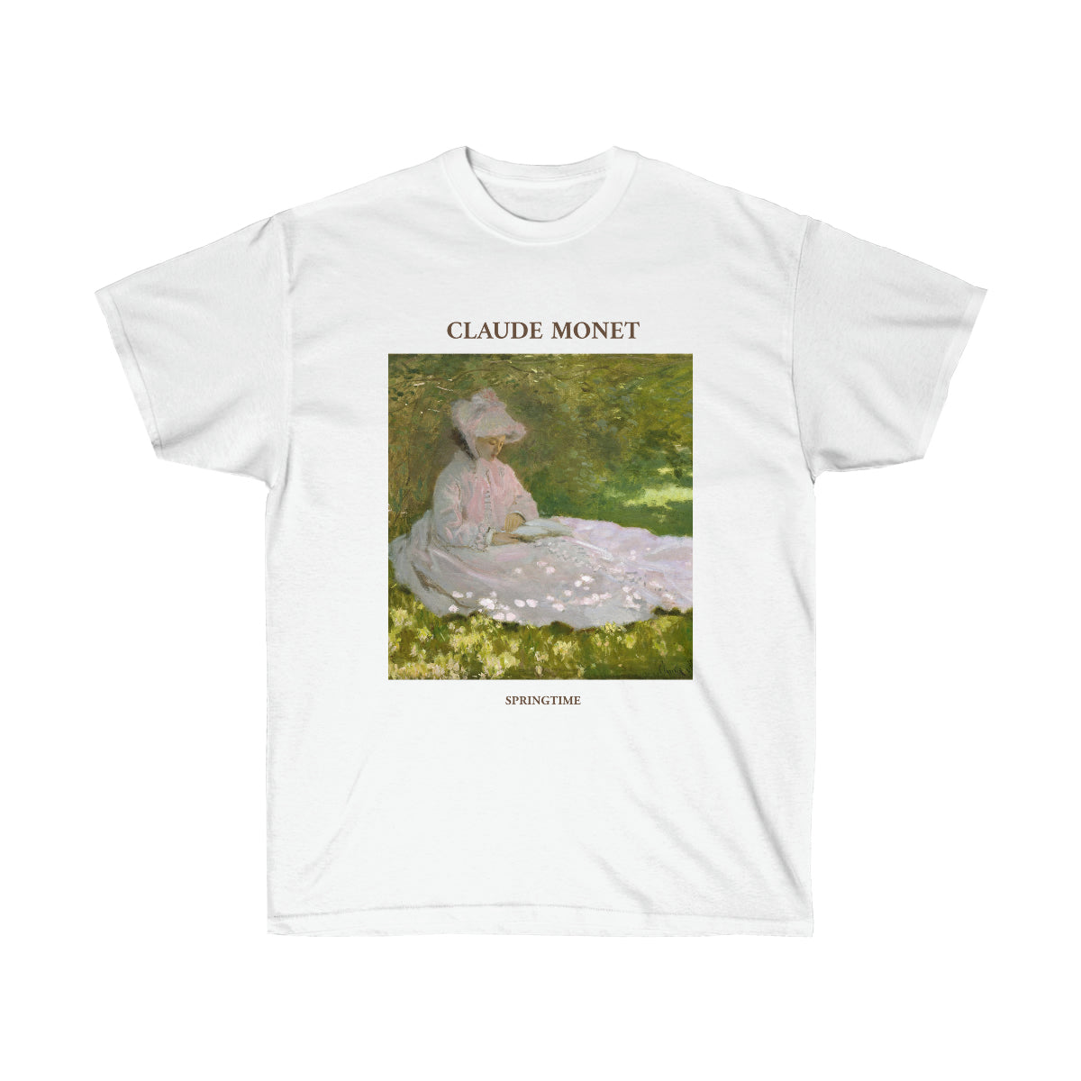 Claude Monet Springtime T shirt