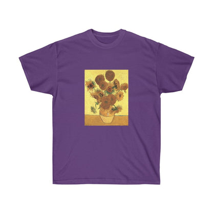 Vincent van Gogh Vase with Fifteen Sunflowers T-shirt