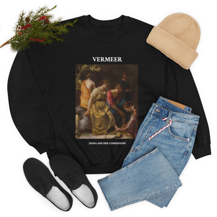 Vermeer Diana and Her Companions  Sweatshirt