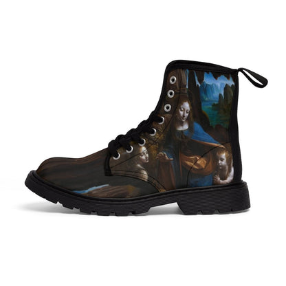 Leonardo Da Vinci Virgin Of The Rocks Boots