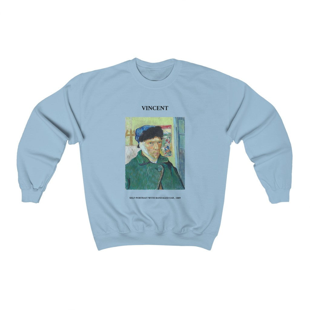 Vincent van Gogh Self-Portrait with Bandaged Ear Sweatshirt