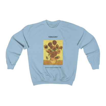 Vase Vincent van Gogh avec quinze tournesols Sweatshirt