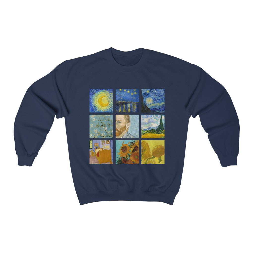 Van Gogh Greatest hits Sweatshirt