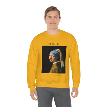 Vermeer Girl with a Pearl Earring Sweatshirt 