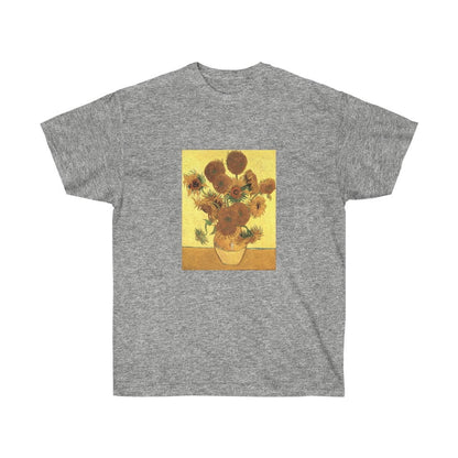 Vincent van Gogh Vase with Fifteen Sunflowers T-shirt