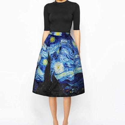 The Starry night Skirt