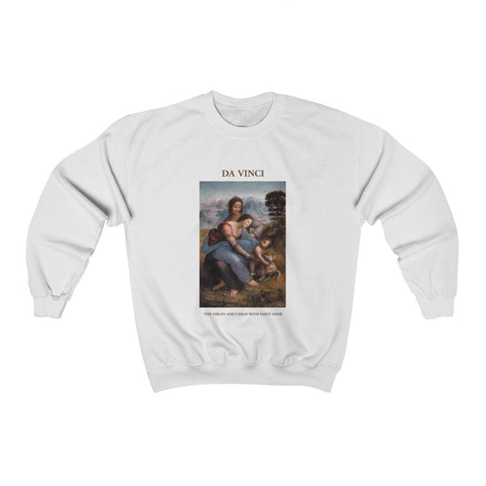 Leonardo da Vinci The Virgin and Child with Saint Anne Sweatshirt