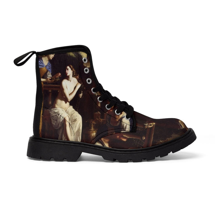 Bathsheba Artemisia Gentileschi Canvas Boots