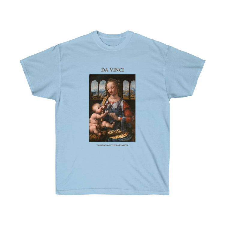 Leonardo da Vinci Madonna of the Carnation T-shirt