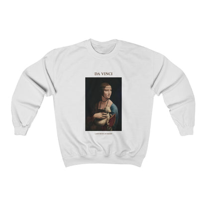 Leonardo da Vinci lady with an ermine Sweatshirt