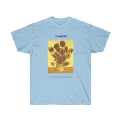 T-shirt Vincent van Gogh Vase avec quinze tournesols