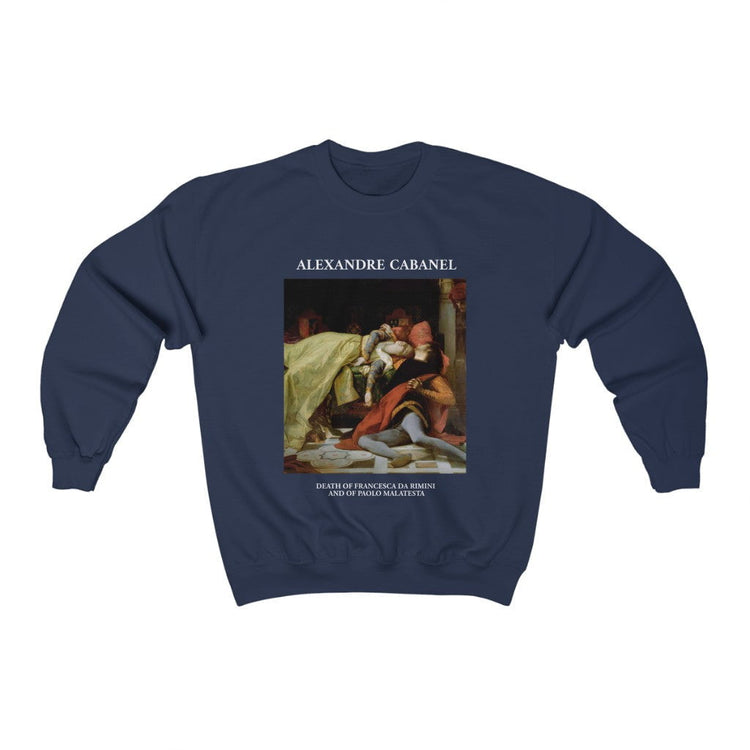 Alexandre Cabanel Death of Francesca da Rimini and of Paolo Malatesta Sweatshirt