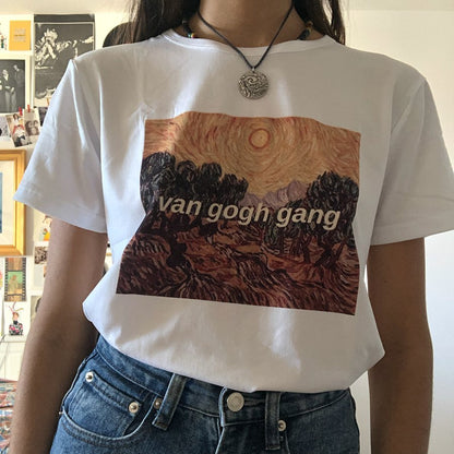 T-shirt van gogh gang