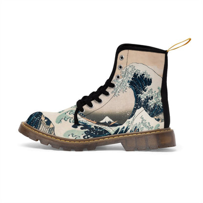 Hokusai The Great Wave off Kanagawa Boots