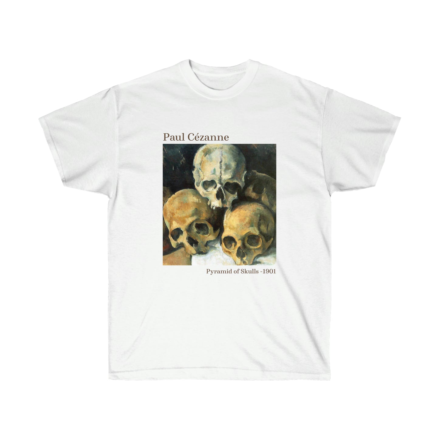 Paul Cézanne Pyramid of Skulls T-shirt