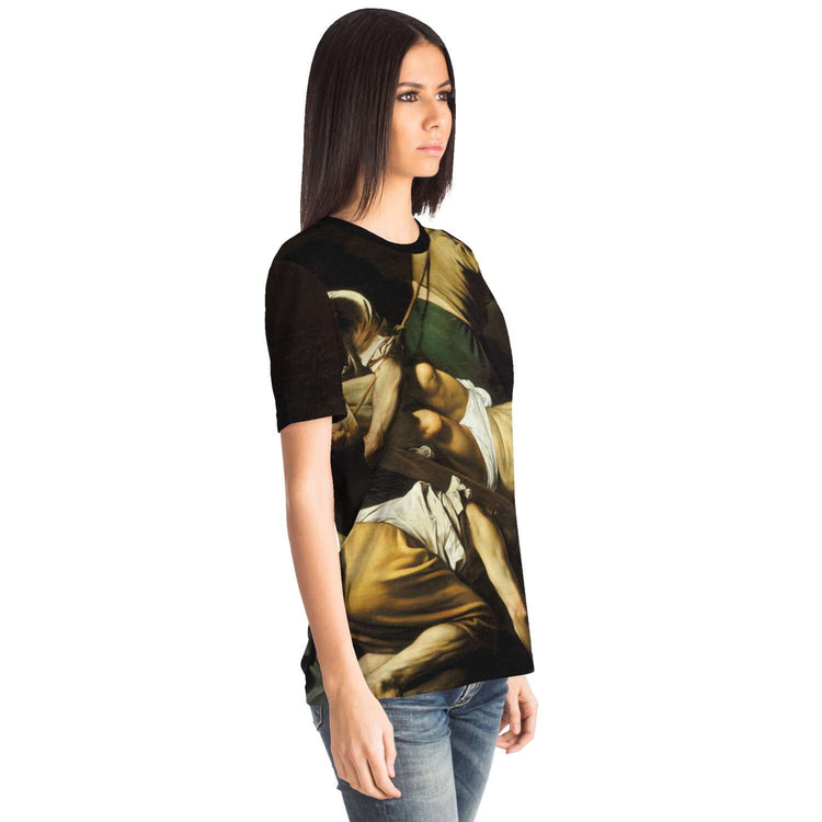 Crucifixion of St. Peter CARAVAGGIO t-shirt