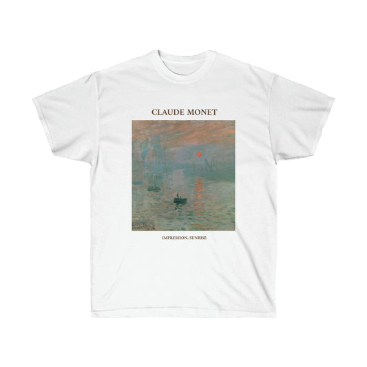 Claude Monet Impression, T-shirt Lever de soleil 