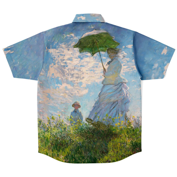 MONET Woman with a Parasol Buttoned Shirt