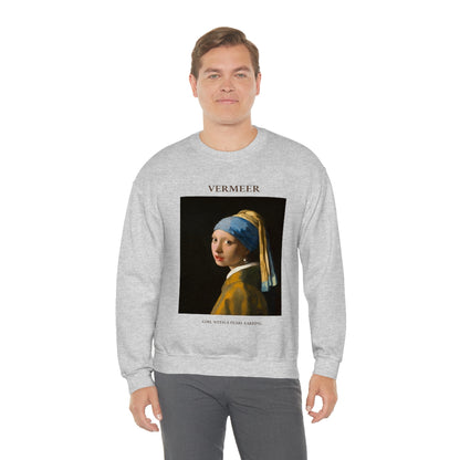 Vermeer Girl with a Pearl Earring Sweatshirt 