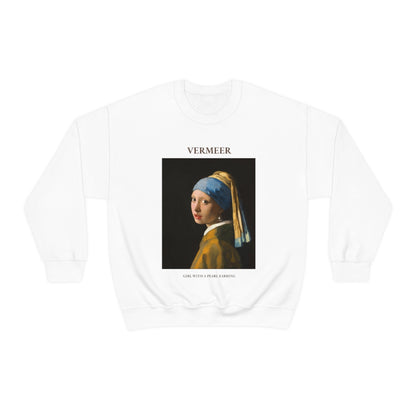 Vermeer Girl with a Pearl Earring Sweatshirt 