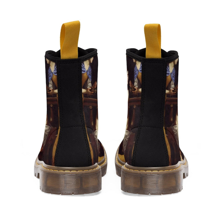 Bathsheba Artemisia Gentileschi Canvas Boots