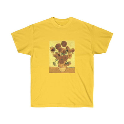 Vincent van Gogh Vase with Fifteen Sunflowers T-shirt