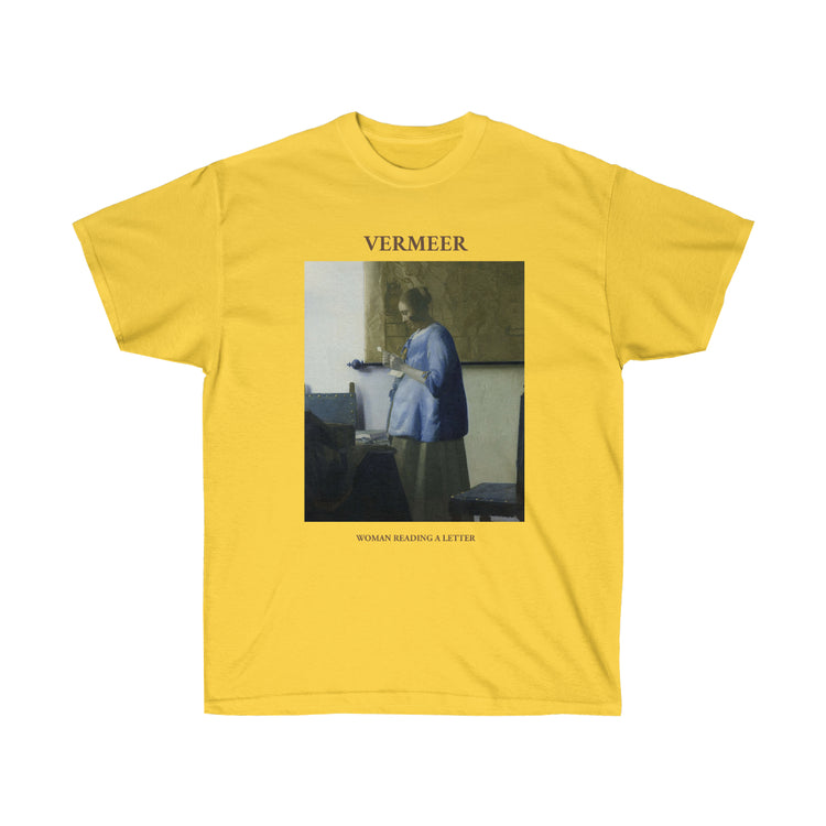 Vermeer Woman Reading a Letter T-shirt